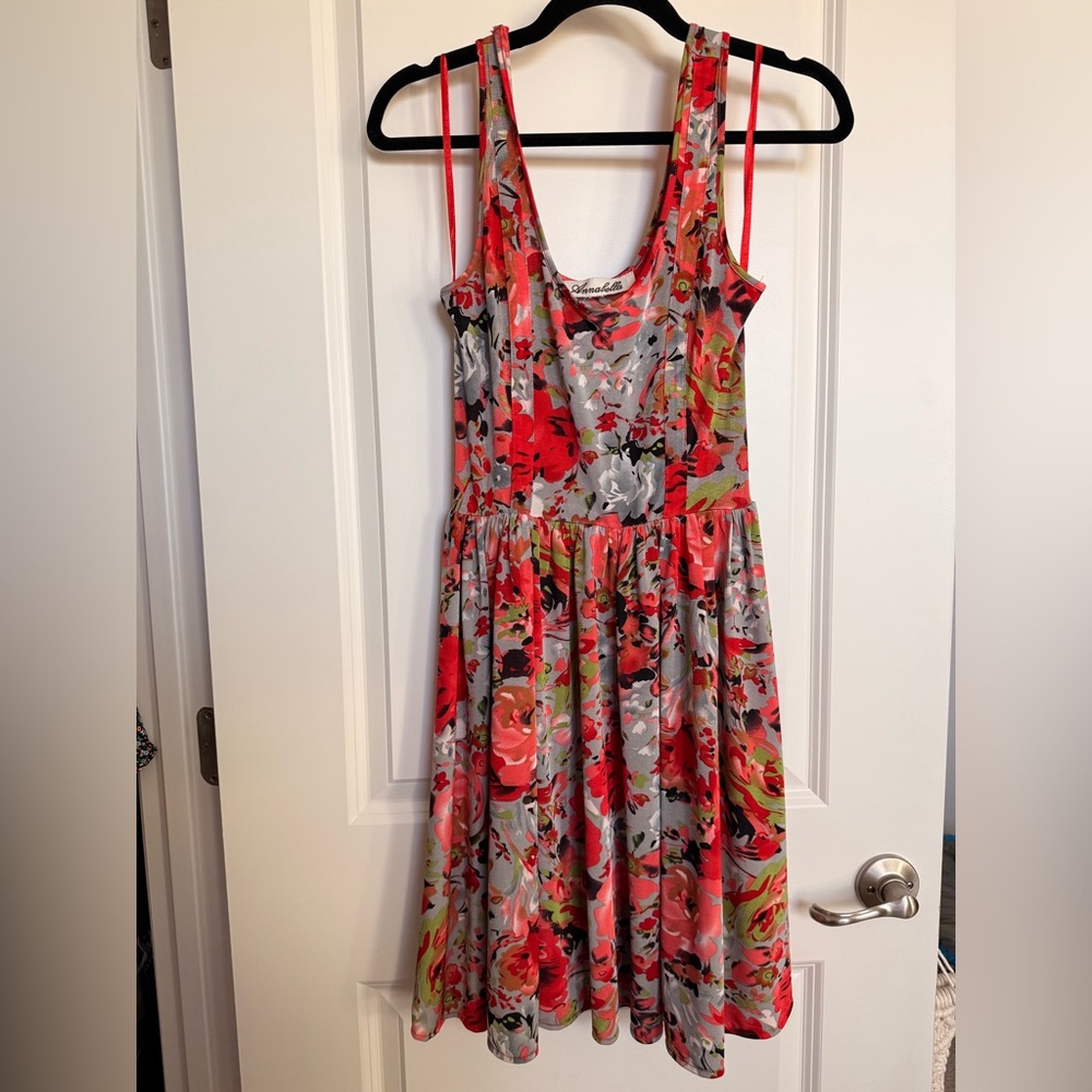 Annabella Floral Sleeveless Dress